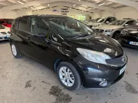 Used Nissan Note Acenta Premium 80 HP (58 kW) 2014 Black Hatchback