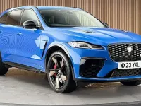 Used Jaguar F-Pace SVR 551 HP (405 kW) 2023 Blue SUV