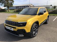 Used Jeep Avenger EV Summit 113 kW (154 HP) 2025 Yellow SUV