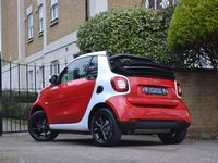 Used Smart ForTwo Cabrio Passion 71 HP (52 kW) 2016 Red Cabriolet
