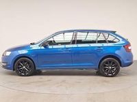 Used Skoda Rapid Sport 110 HP (80 kW) 2017 Blue Hatchback