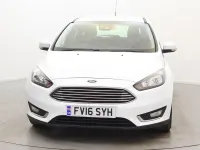 Used Ford Focus Titanium 125 HP (91 kW) 2016 White Hatchback