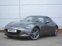 Used Mazda MX5 Inclusive 160 HP (117 kW) 2018 Grey Cabriolet