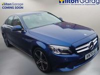 Used Mercedes C200 2020 Blue Sedan