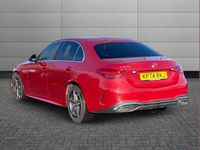 Used Mercedes C300e AMG line 308 HP (226 kW) 2024 Red Sedan