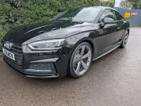 Used Audi A5 Black Edition 150 HP (110 kW) 2019 Black Coupe