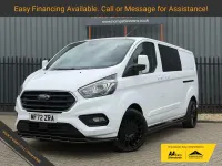 Used Ford Transit Custom Limited 130 HP (95 kW) 2022 White Van