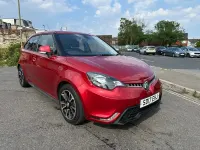 Used MG MG3 106 HP (77 kW) 2017 Red Hatchback