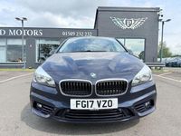 Used BMW 225 Active Tourer Sport Line 224 HP (164 kW) 2017 Blue MPV