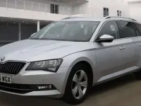 Used Skoda Superb SE Technology 150 HP (110 kW) 2016 Silver Estate