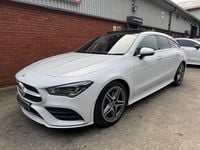 Used Mercedes CLA220 Shooting Brake AMG line 2021 White Estate