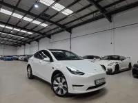 Used Tesla Model Y Long Range AWD 378 kW (514 HP) 2022 White SUV