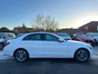 Used Mercedes C200 2015 White Sedan