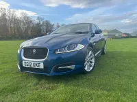 Used Jaguar XF 187 HP (137 kW) 2012 Blue Sedan