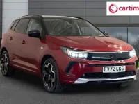 Used Vauxhall Grandland X Ultimate 130 HP (95 kW) 2022 Red SUV