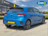 Used Kia Rio GT-Line S 117 HP (86 kW) 2022 Blue Hatchback