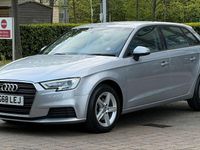 Used Audi A3 Sportback 116 HP (85 kW) 2018 Silver Hatchback