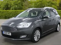 Used Ford Grand C-Max Titanium 150 HP (110 kW) 2019 Grey MPV