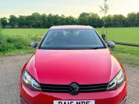 Used VW Golf VII Match 105 HP (77 kW) 2015 Red Hatchback
