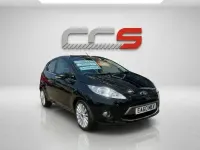 Used Ford Fiesta Titanium 96 HP (70 kW) 2010 Black Hatchback