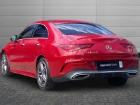 Used Mercedes CLA250 AMG line 221 HP (162 kW) 2020 Red Coupe