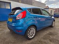 Used Ford Fiesta Titanium X 95 HP (69 kW) 2013 Blue Hatchback