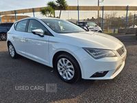 Used Seat Leon SE 110 HP (80 kW) 2015 White Hatchback