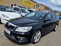 Used Skoda Octavia vRS 200 HP (147 kW) 2012 Black Estate
