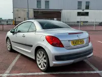 Used Peugeot 207 CC GTi 2007 Silver Cabriolet