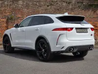 Used Jaguar F-Pace SVR 550 HP (404 kW) 2020 White SUV