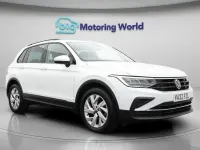 Used VW Tiguan S 150 HP (110 kW) 2022 White SUV