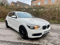 Used BMW 114 Sport Line 2012 White Hatchback