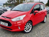 Used Ford B-MAX Titanium 105 HP (77 kW) 2017 Red MPV