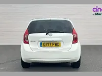 Used Nissan Note S 96 HP (70 kW) 2017 White Hatchback