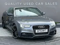Used Audi A5 Cabriolet S-Line 177 HP (130 kW) 2015 Grey Cabriolet