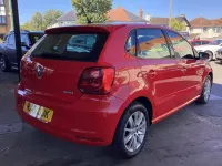 Used VW Polo SE 2015 Red Hatchback