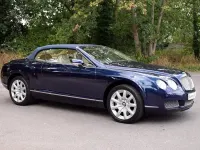Used Bentley Continental GT Convertible Mulliner 560 HP (411 kW) 2008 Blue Cabriolet
