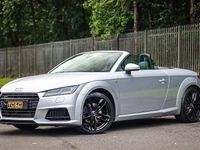 Used Audi TT Roadster S-Line 230 HP (169 kW) 2016 Silver Cabriolet
