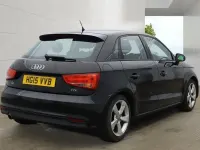 Used Audi A1 Sport 116 HP (85 kW) 2015 Black Hatchback