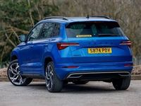 Used Skoda Karoq SportLine 150 HP (110 kW) 2024 Blue SUV