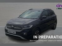 Used VW T-Cross Black Edition 110 HP (80 kW) 2023 Deep black SUV