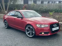 Usado Audi A6 Black Edition 177 HP (130 kW) 2012 Vermelho Sedan