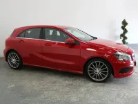 Used Mercedes A180 AMG 109 HP (80 kW) 2015 Red Hatchback