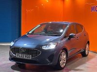 Used Ford Fiesta Titanium 125 HP (91 kW) 2022 Blue Hatchback