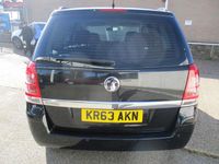 Used Vauxhall Zafira 2013 Black MPV
