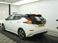 Used Nissan Leaf N-Connecta 110 kW (150 HP) 2019 White Hatchback