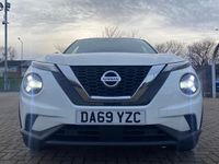Used Nissan Juke Acenta 117 HP (86 kW) 2019 White SUV