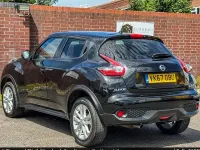 Used Nissan Juke N-Connecta 116 HP (85 kW) 2017 Black SUV