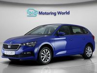 Used Skoda Scala SE Technology 109 HP (80 kW) 2022 Blue Hatchback