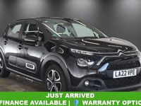 Used Citroën C3 PureTech 83 HP (61 kW) 2022 Black Hatchback